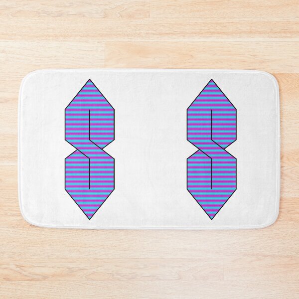 Item preview, The Blocky "S" | Retro 80's Interlaced Lines designed and sold by Dator.