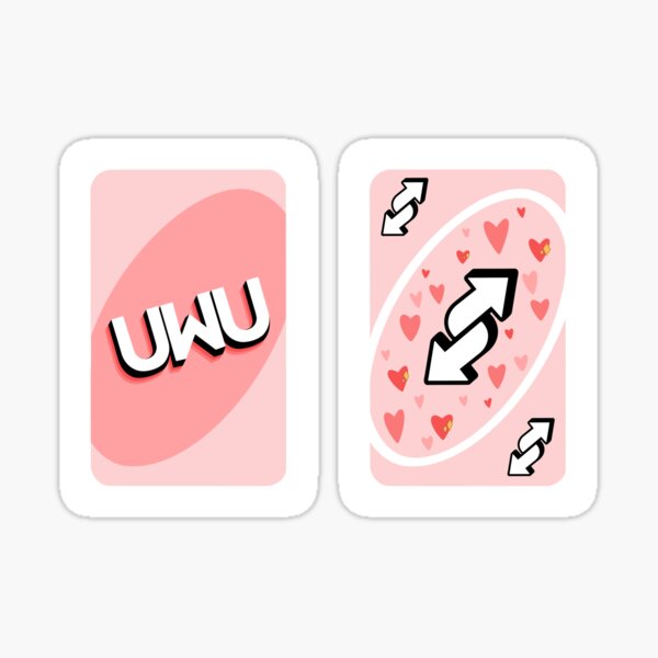 Uno red card game