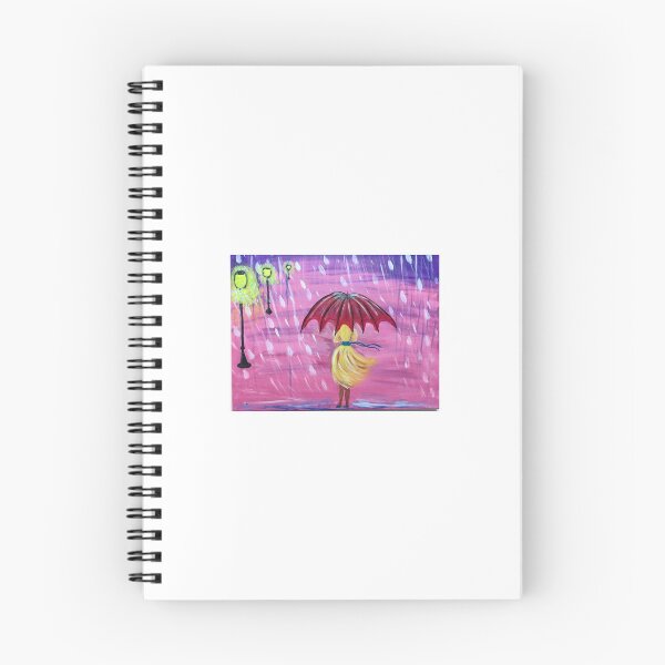 Item preview, Chica bajo la lluvia designed and sold by AgnesStuart.