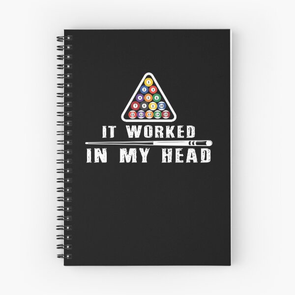 Item preview, Funny Billiards Pool Gift It Worked In My Head, T-shirts, Pool Players T-shirt, Tees, shirts, shirt, Tee designed and sold by sols.