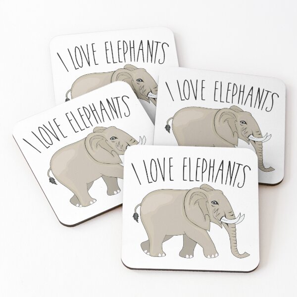 Item preview, I love elephants designed and sold by nmdesigns1.