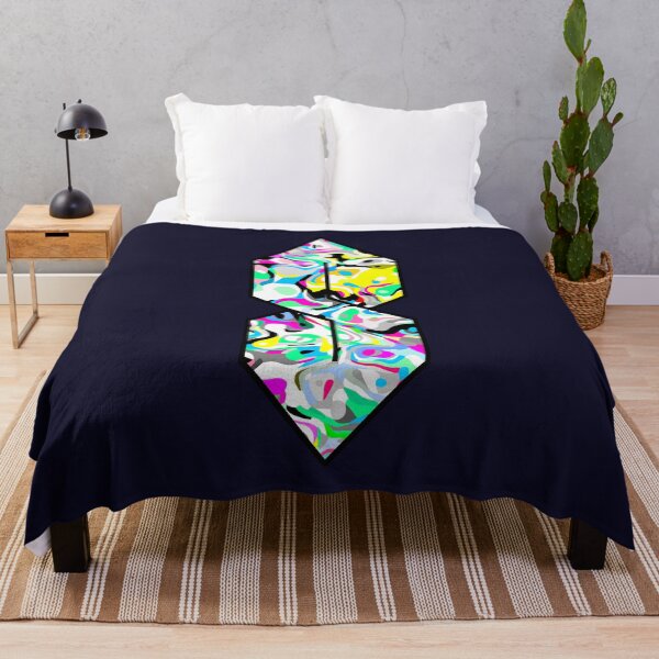 Item preview, The Cool S | Abstract Colorful Camouflage Pattern designed and sold by Dator.