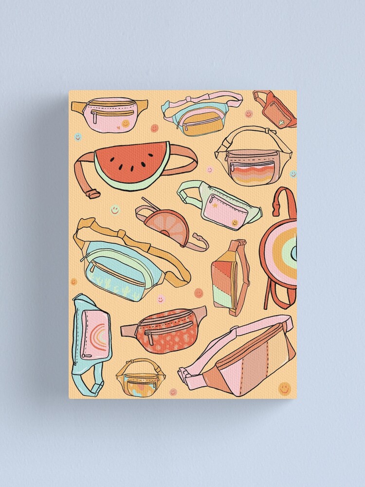 Alternate view of Fanny Packs Canvas Print