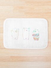 Baby We Bare Bears Bath Mat