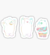 Baby We Bare Bears Glossy Sticker