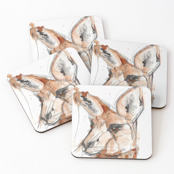 Item preview, Big Red Australian Kangaroo. designed and sold by Peta Wakeham.
