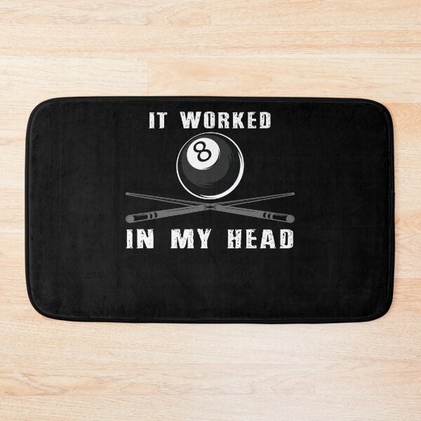 Item preview, Funny Billiards Pool Gift It Worked In My Head, T-shirts, Pool Players T-shirt, Tees, shirts, shirt, Tee designed and sold by sols.