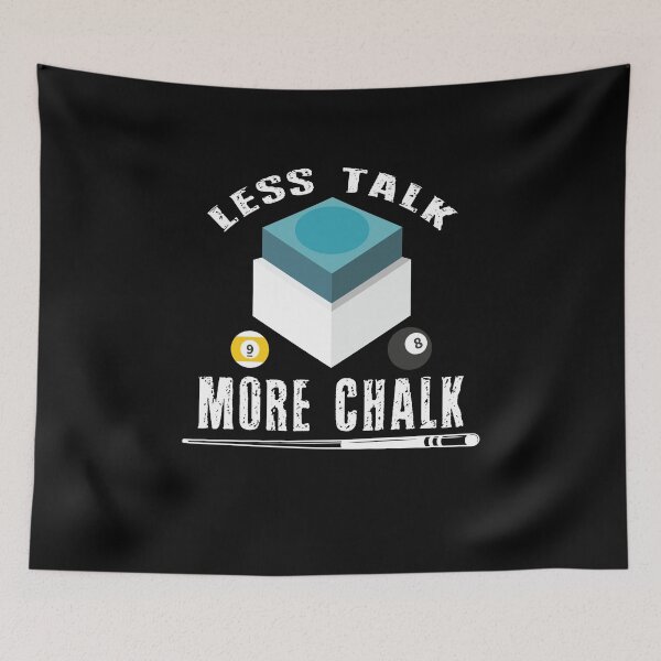 Item preview, Funny Billiards Pool Gift Less Talk More Chalk, T-shirts, Pool Players T-shirt, Tees, shirts, shirt, Tee designed and sold by sols.
