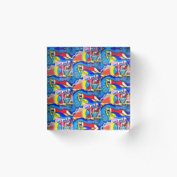 Sleep That Dreams Acrylic Block