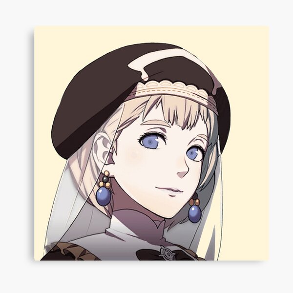 Adult Mercedes Timeskip Fire Emblem Three Houses Canvas Print By Monsoun Redbubble