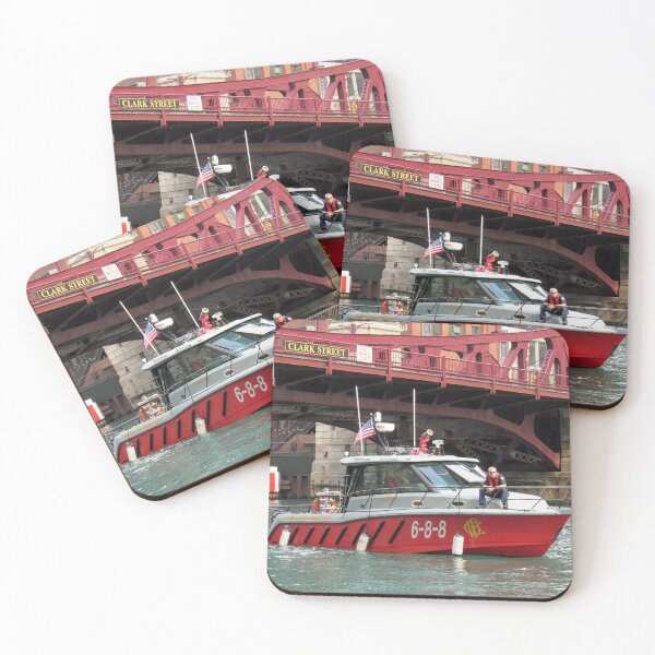 Item preview, Chicago Fire Department under the Clark Street Bridge designed and sold by bertsworks300.