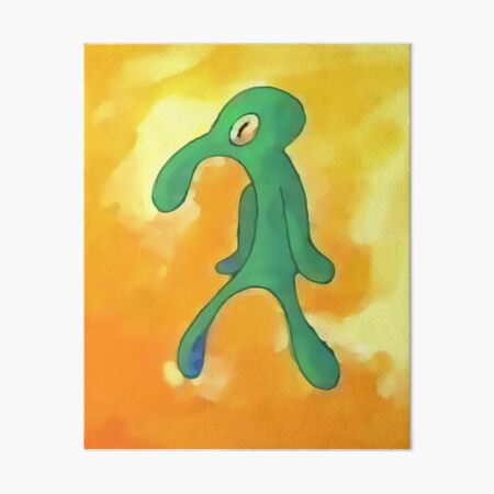 Original High Resolution "Bold and Brash" Repaint Art Board Print