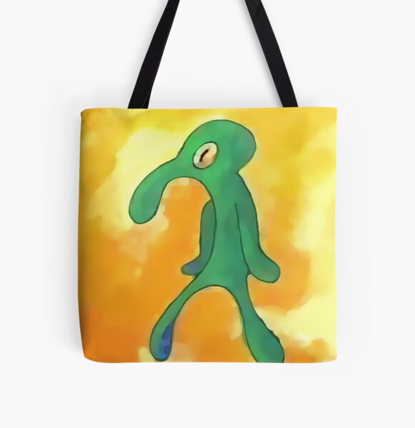 Original High Resolution "Bold and Brash" Repaint All Over Print Tote Bag