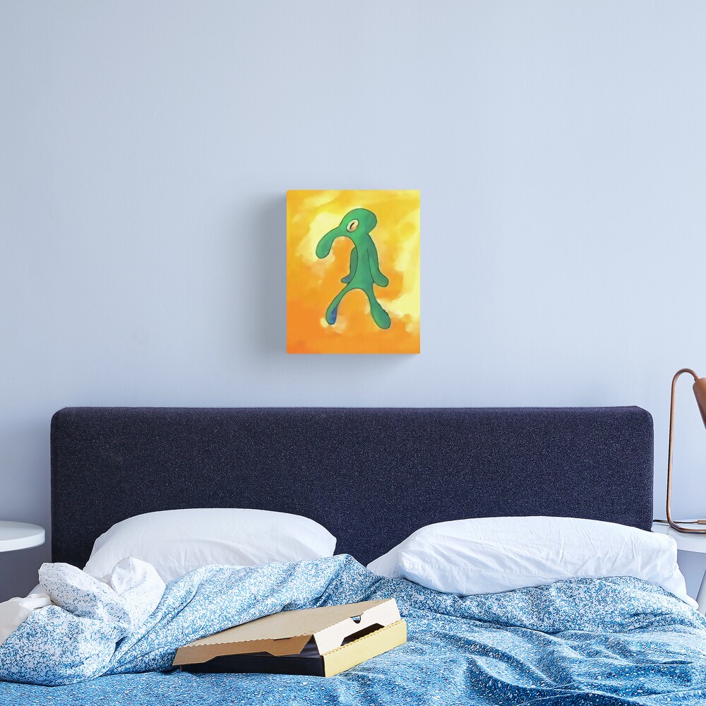 Original High Resolution "Bold and Brash" Repaint Canvas Print