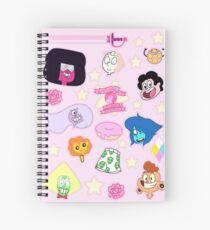 GEM STICKERS! Spiral Notebook