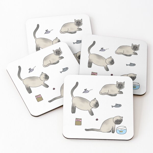 Item preview, Siamese Pals designed and sold by cheeryheart.