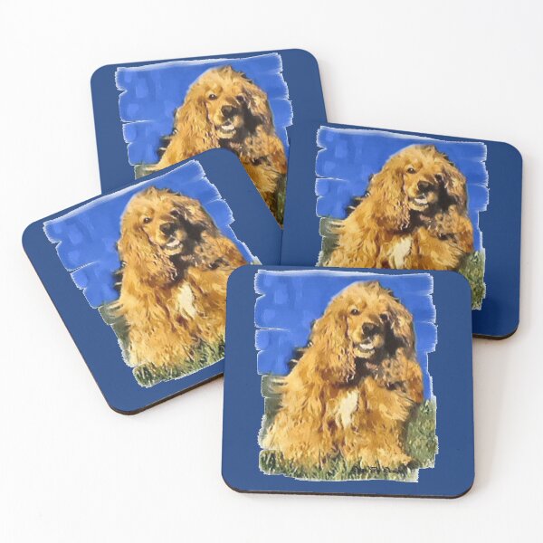 Item preview, Cocker Spaniel Dog Lovers Art designed and sold by springdaleshops.