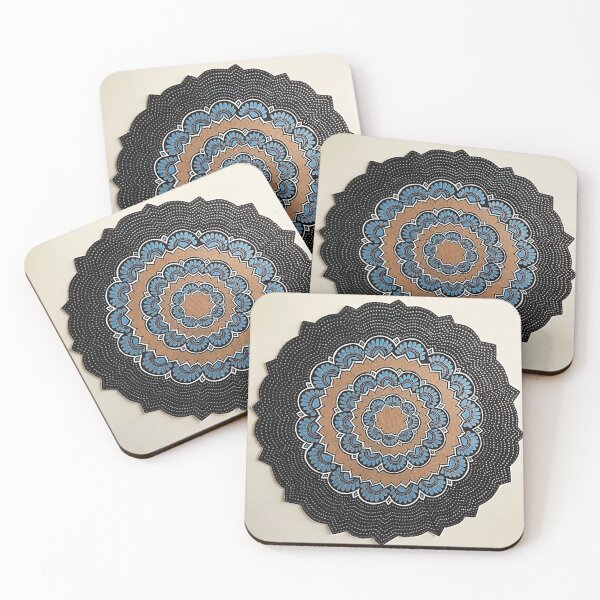 Item preview, Metallic Mandala designed and sold by gopidesigns.