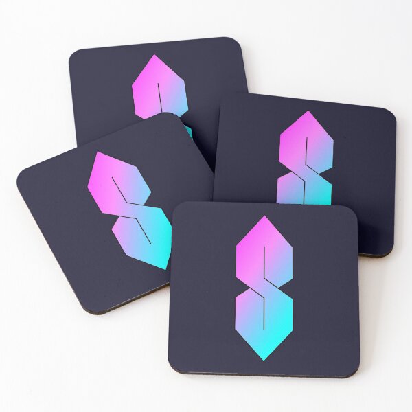 Item preview, The Japanese S | Neon Geometrical Capital Letter Symbol designed and sold by Dator.