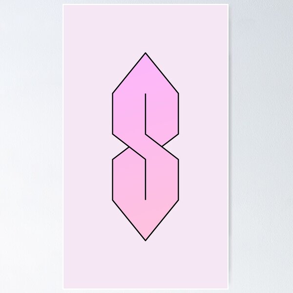 Item preview, The Infinite S | Geometrical Capital Letter Symbol designed and sold by Dator.