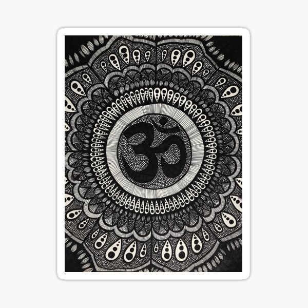 Artikel-Vorschau von Om Mandala, designt und verkauft von gopidesigns.