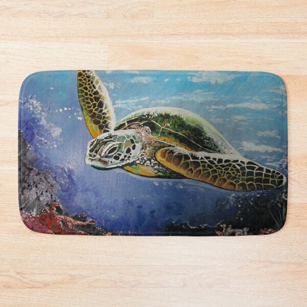 Sea Turtle Bath Mat