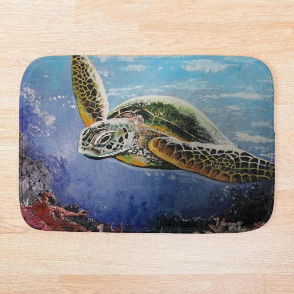 Sea Turtle Bath Mat