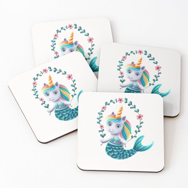 Item preview, Little marmaid unicorn designed and sold by Elena Schweitzer.