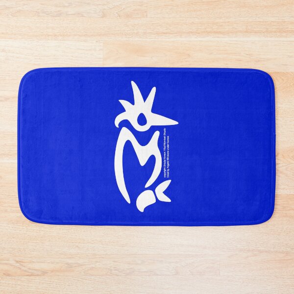Item preview, Kingfisher Glyph (white) designed and sold by Argent Whiskers.