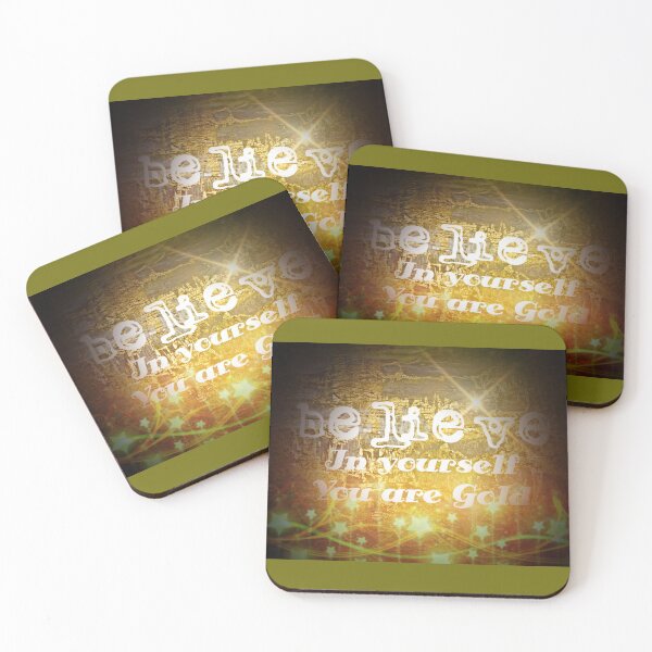 Item preview, Believe In Yourself You are Gold designed and sold by Aquila Light Pictures.