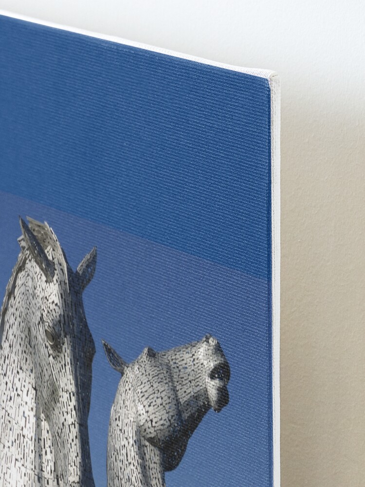 Alternate view of The Kelpies- Falkirk, Scotland Mounted Print