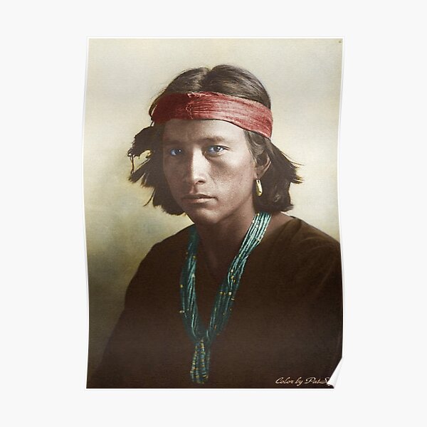 Navajo Boy 1907 Poster
