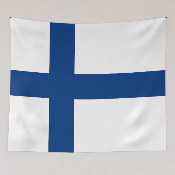 Item preview, Flag of Finland designed and sold by flagshop.