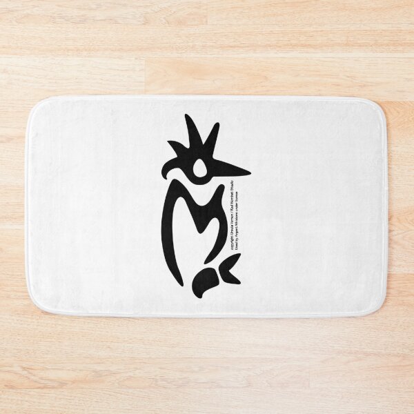 Item preview, Kingfisher Glyph (black) designed and sold by Argent Whiskers.