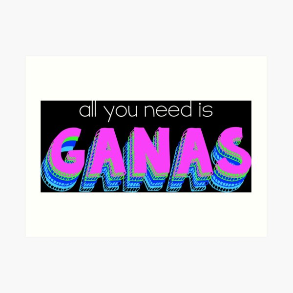 Ganas Wall Art | Redbubble