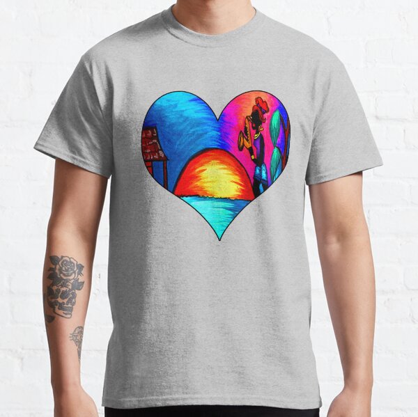 Swamp lady blues heart Classic T-Shirt