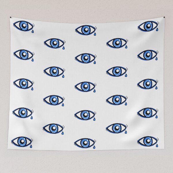 Item preview, Happy Tears blue blue blue designed and sold by stephip26.