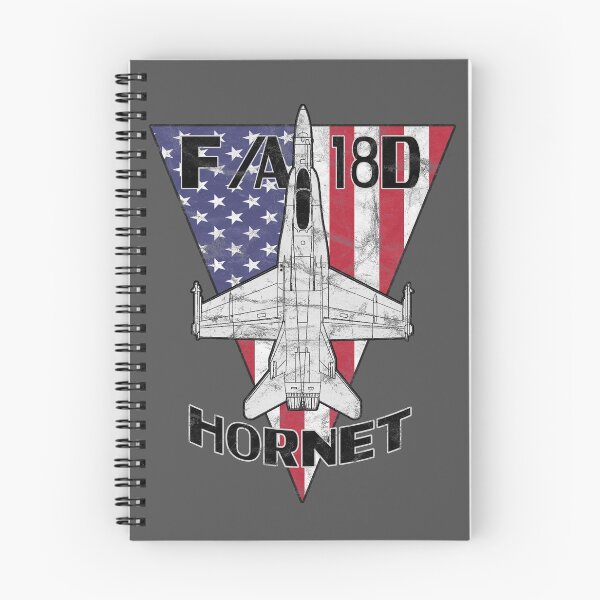 Item preview, F/A-18 D Hornet Jet Fighter Airplane Patriotic Vintage  designed and sold by RealPilotDesign.