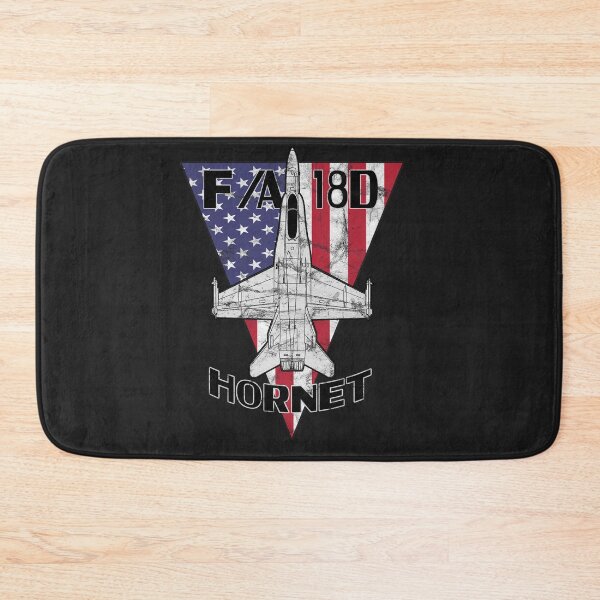 Item preview, F/A-18 D Hornet Jet Fighter Airplane Patriotic Vintage  designed and sold by RealPilotDesign.