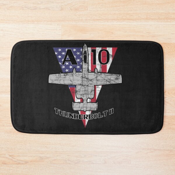 Item preview, A-10 Thunderbolt II "Warthog" Jet Airplane Patriotic Vintage designed and sold by RealPilotDesign.