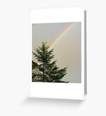 Another Scottish Rainbow ~ For Peggy Greeting Card