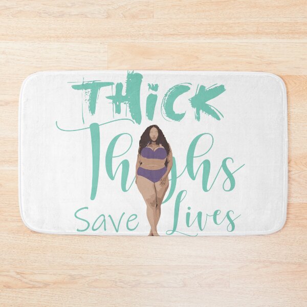 Item preview, Thick Thighs Save Lives designed and sold by BlackCoffeeCake.