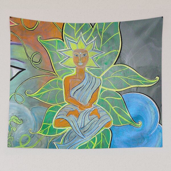 Item preview, Vegan Dream (From Chalk Meditation #12) designed and sold by InfinitePathArt.