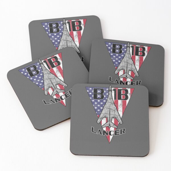 Item preview, B-1B Lancer Bomber Jet Airplane Patriotic Vintage  designed and sold by RealPilotDesign.