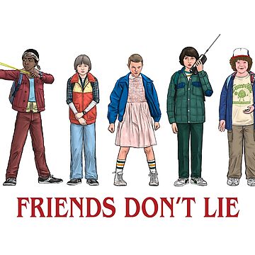 Artwork thumbnail, FRIENDS DON'T LIE - 2016 by Preserved Dragons
