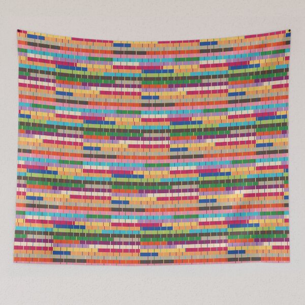 Item preview, Multicolored Rag Rug designed and sold by Wendi Moore.
