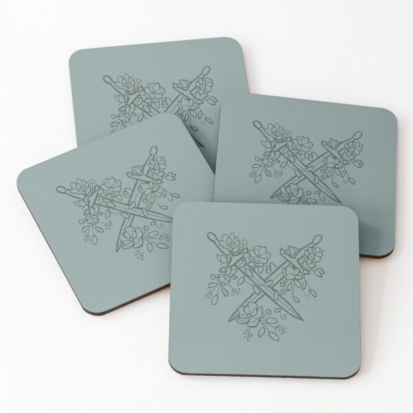 Item preview, Floral Daggers designed and sold by Rachel Ross.