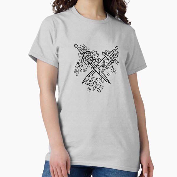 Item preview, Floral Daggers designed and sold by Rachel Ross.