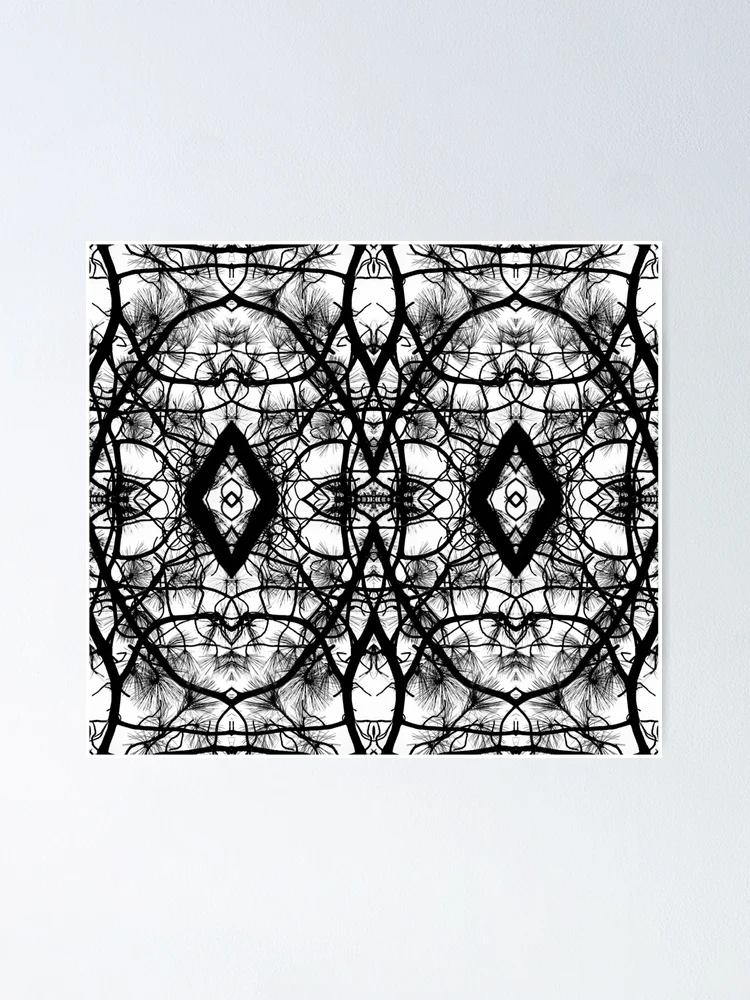 Thumbnail 1 of 3, Poster, branch pattern designed and sold by Alan Klughammer.