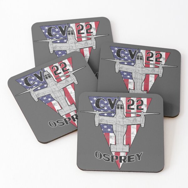 Item preview, CV-22 Osprey Tilt-Rotor Airplane Patriotic Vintage  designed and sold by RealPilotDesign.